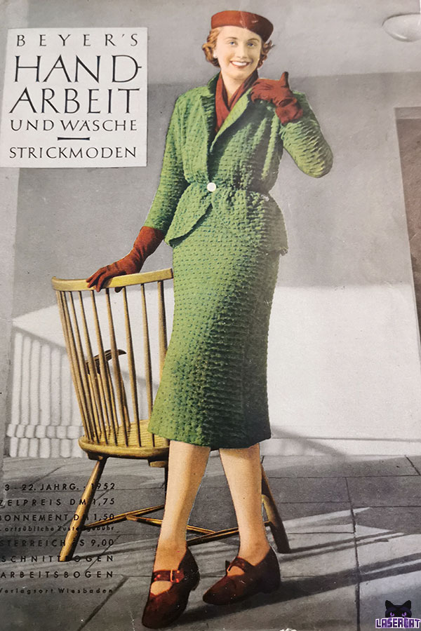 Beyers Handarbeit und Wäsche Vintage Sewing Magazine 1952